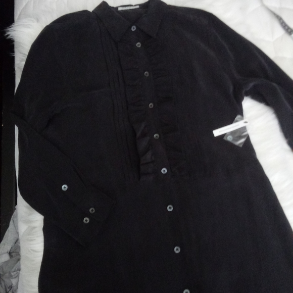 Equipment Dresses Equipment Silk Dress In Navy Blue Poshmark